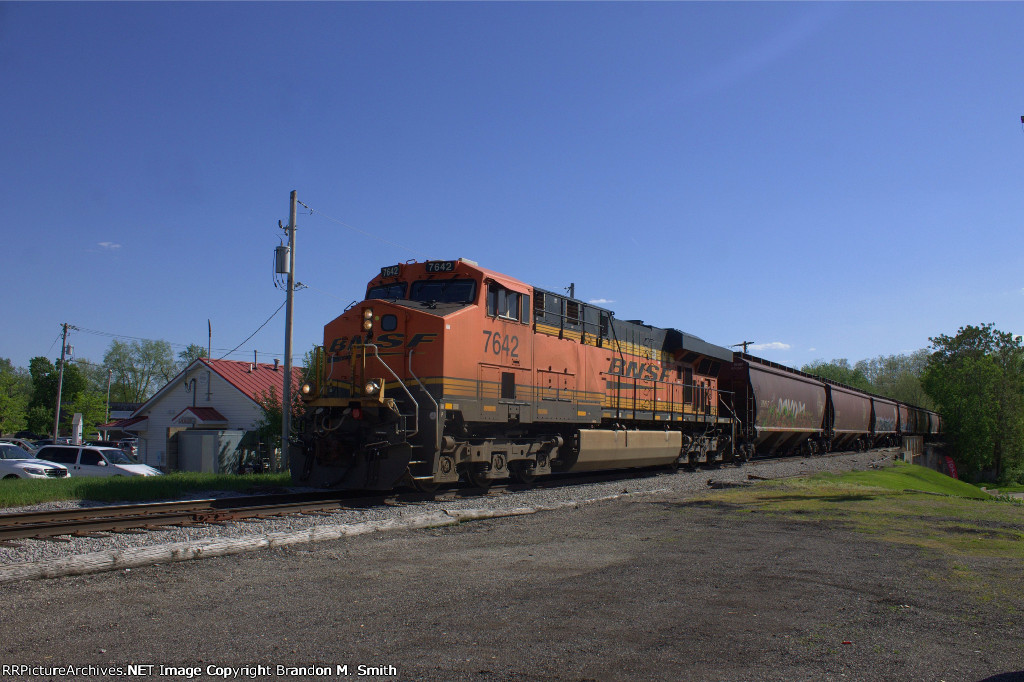 BNSF 7642 East